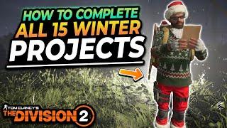 The Division 2 DO THESE WINTER PROJECTS BEFORE THEY ARE GONE