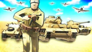 Leading the AFRIKA CORPS in WORLD WAR 2... Ravenfield WW2 North Africa