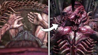 Scorn - All Parasite Transformation Cutscenes Humanoid Infected by Parasite