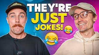 Don’t Laugh Challenge  Knock Knock Jokes  Dave vs Leigh