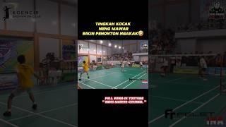 AKSI KOCAK NENG MAWAR DI PUTUSSIBAU#funnyvideo #nengmawar #exhibition #sporttainment