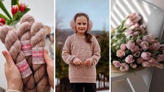 vlog 1424  готовая работа  свитер Storm от PetiteKnit ️ итоги сп #тайная_коробочка от Abelknit