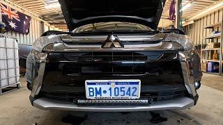 Installing a lightbar on Mitsubishi Outlander