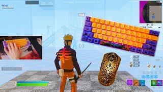 SK61 ASMR Chill Satisfying Gameplay Keyboard Fortnite 390 FPS Smooth 4K