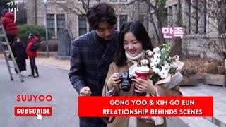 GONG YOO & KIM GO EUN lovely moments behind scenes  #GONGYOO #KIMGOEUN #GOBLIN #Kdrama
