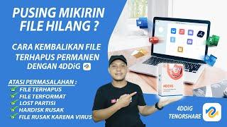 Cara Mengembalikan File Terhapus Permanen  Corrupt  Terformat di Flashdisk Harddisk Memory Card