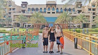 Swimming at Saadiyat Island  ROTANA HOTEL