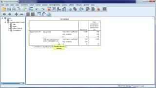 Interpret Spearmans rho output from SPSS