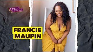 Francie Maupin USA Stunning Beauty  Plus Size Fashion Model - Biography Wiki Lifestyle Facts