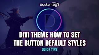 Divi Theme How To Set The Button Default Styles