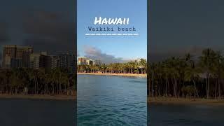 Hawaii Waikiki beach #hawaii #waikikibeach #oahu #waikiki #hawaiian #honolulu #honoluluhawaii