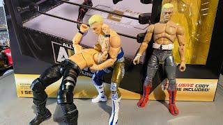 AEW UNRIVALLED EXCLUSIVE CODY & RING UNBOXING + REVIEW