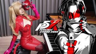 When AnnTakamaki Played P5X「Wake Up Your Hero」Rus Piano Cover ️Persona 5 The Phantom X Theme