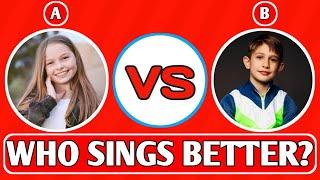 Who is Better Singer? #488  Nidal Wonder Royalty Family Jordan Matter Salish Matter