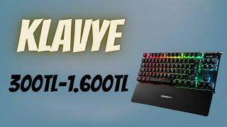 Gaming Klavye Önerisi 2023 temmuz ayı - 300TL-1600TL - MEKANİK VE MEMBRANE KLAVYELER