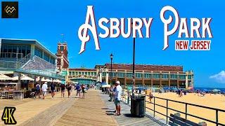 Asbury Park New Jersey Boardwalk 2023 4K