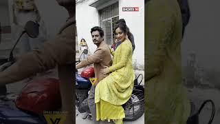 Nawazuddin Siddiqui Takes Neha Sharma On A Bike Ride WATCH  #Shorts  Viral Video  News18