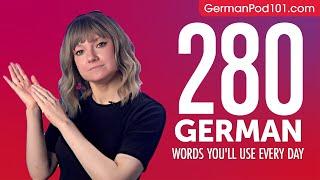 280 German Words Youll Use Every Day - Basic Vocabulary #68