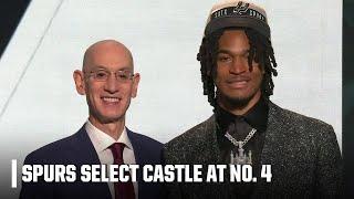 The San Antonio Spurs select Stephon Castle with the No. 4 pick in the 2024 NBA Draft  NBA on ESPN