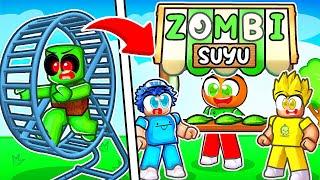 ZOMBİLERİN SUYUNU ÇIKARTIP SATARAK 9999999$ KAZANIYORUZ   Roblox