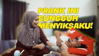 PRANK WAXING KETIAK SUAMI PAS LAGI TIDUR SAMPE NANGIS