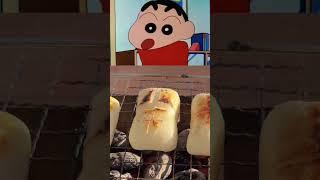 Shin Chan’s favorite rice cake Puffffff 