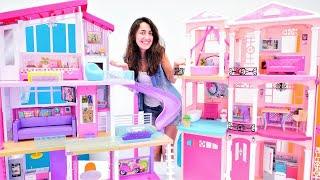 Barbie Dream House evinde otel yaptık Sevcanın oteli ile seçkin bölümler Kız videoları