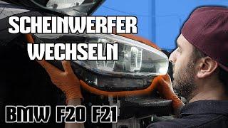 BMW 1er F20 F21 Scheinwerfer wechseln Anleitung  BMWFarid