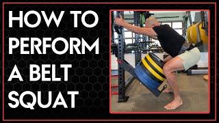 How to perform a belt squat  Peter Attia