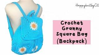 Tutorial Merajut Tas Punggung  Crochet  Part 1 