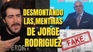 Jorge Rodriguez MINTIO y aca se los demuestro