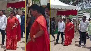 RK Roja Walkout From Counting Center  AP Election Results 2024  TDP VS YSRCP  Manastars