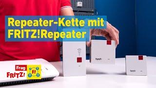 Repeater-Kette mit FRITZRepeater  Frag FRITZ 86