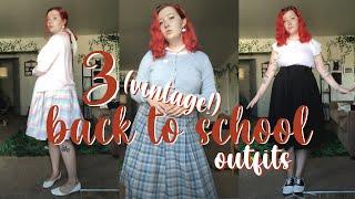 Styling 3 Vintage Back-to-School Outfits  Vintage Style