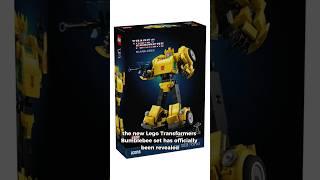 LEGO Transformers Bumble bee revealed #lego #transformers  #legosets #minifigures #legominifigures