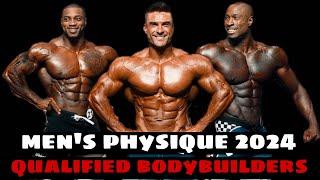 Hindi 48 bodybuilders who are qualified for the Mens Physique Mr. Olympia 2024