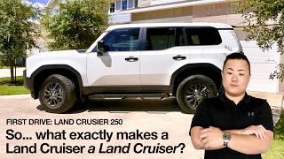 2024 Land Cruiser 250 Classic Cruiser look with an unrefined inefficient drivetrain