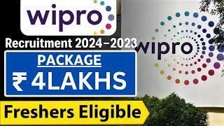 Wipro Recruitment 2024  OFF Campus Drive For 2024  2023 Batch  Wipro recruitment process