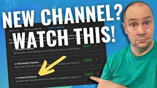 Unlock ALL the Features - YouTubes New Features Eligibility Settings