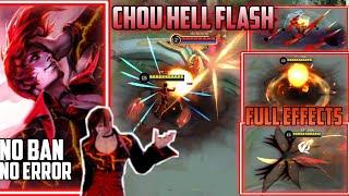 Choul Lava Hell Flash Skin Customized Script Limited edition Full effect No ban no error  YHA