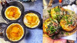 patna populer egg poch  Indian street food