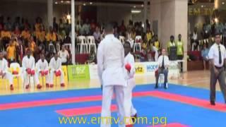 Karate Review - Team PNG  XV Pacific Games Day #12 #EMTVPacGames