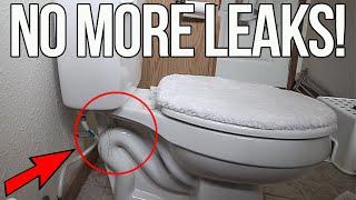 How To Fix A Leaking Toilet Tank with Rusted Tank Bolts  Toilet Tank Repair Made Easy