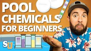 POOL CHEMICALS for BEGINNERS How to Test and Balance Water  Swim University