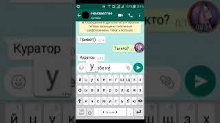 Страшная переписка в WhatsApp