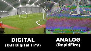 Analog vs Digital FPV-signal