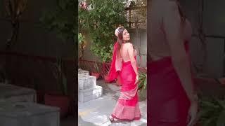 Saree swag । Ruchi Kokcha #shorts #shortsvideo #youtubeshorts #ruchikokcha #saree #swag #sarees