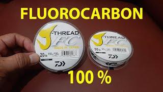 DAIWA 100% Fluorocarbon J-Thread FC