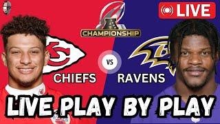 Kansas City Chiefs vs Baltimore Ravens  AFC Championship  Live NFL Game