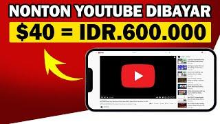 Sekarang Nonton YouTube Dibayar Rp.50.000-Rp.600.000 Saldo Dana Cara Menghasilkan Uang dari Internet